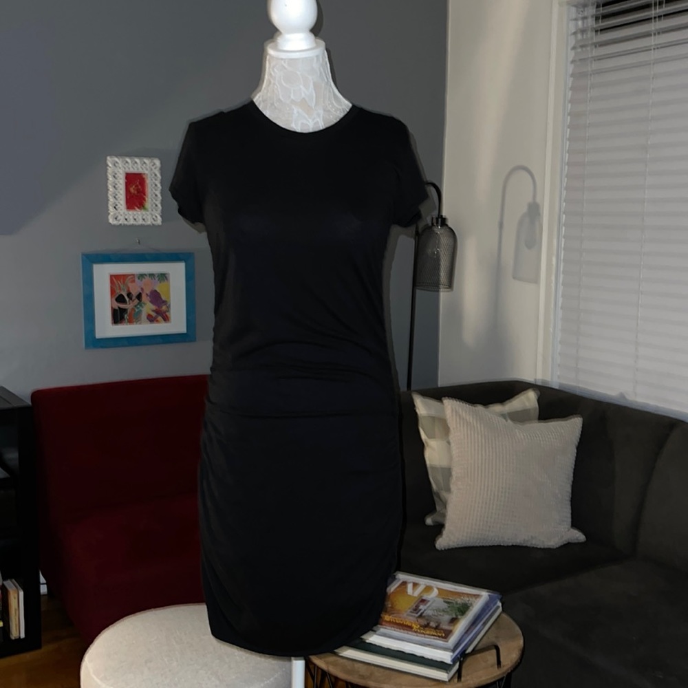 Kenneth Cole T-Shirt dress Black size M